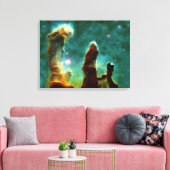 創造の柱 キャンバスプリント (インサイチュ (リビング))