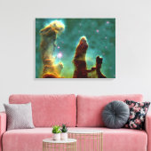 創造の柱 キャンバスプリント (インサイチュ (リビング))