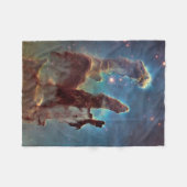 創造の柱 フリースブランケット (正面(横))