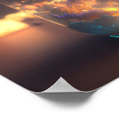 創造の柱 – ボトルで捉えられる ポスター (角)