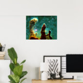 創造の柱 ポスター (ホームオフィス)