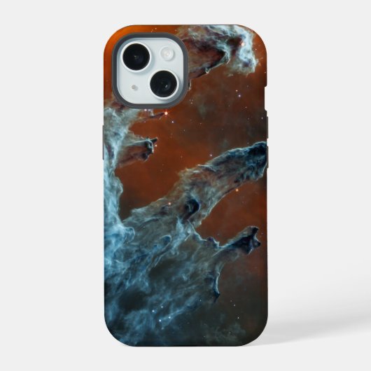 創造の柱(中赤外線) iPhone 15ケース (裏面)