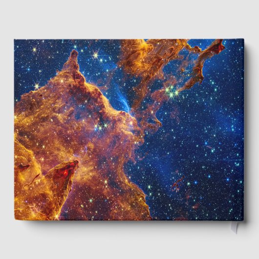 創造の柱 – James Webb NIRCam天文学 ゲストブック (裏面)