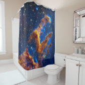 創造の柱 – James Webb NIRCam天文学 シャワーカーテン (インサイチュ)
