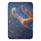 創造の柱 – James Webb NIRCam天文学 バスマット (正面縦)