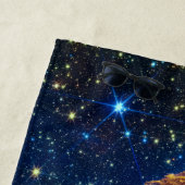 創造の柱 – James Webb NIRCam天文学 ビーチタオル (インサイチュ)