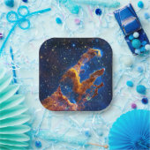 創造の柱 – James Webb NIRCam天文学 ペーパープレート (パーティー)