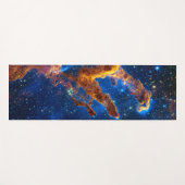 創造の柱 – James Webb NIRCam天文学 ヨガマット (正面(横))