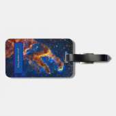 創造の柱 – James Webb NIRCam天文学 ラゲッジタグ (裏面横)