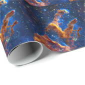 創造の柱 – James Webb NIRCam天文学 ラッピングペーパー (ロールコーナー)