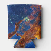 創造の柱 – James Webb NIRCam天文学 缶クーラー (裏面)