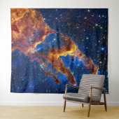 創造の柱 – James Webb NIRCam タペストリー (インサイチュ(横))