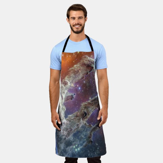 創造の柱 | MIRI & NIRCam | JWST エプロン (着用した状態)