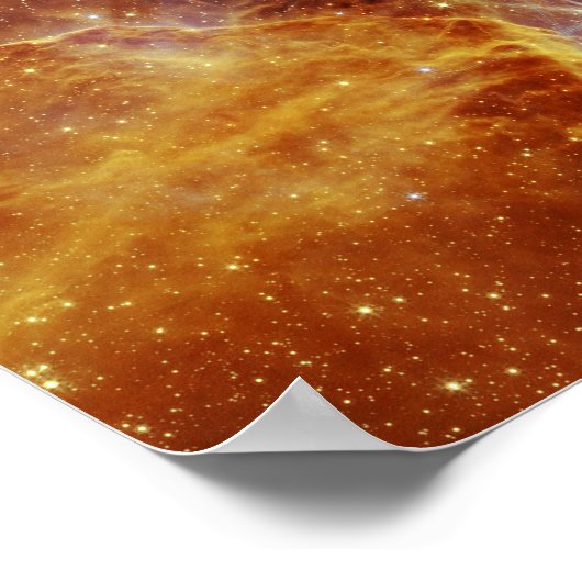 創造の柱 | NIRCam | JWST ポスター (角)