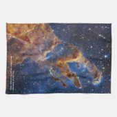 創造の柱James Webb Hi-Res 2022 キッチンタオル (横)