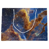 創造の柱James Webb Hi-Res 2022 ラージペーパーバッグ (正面)