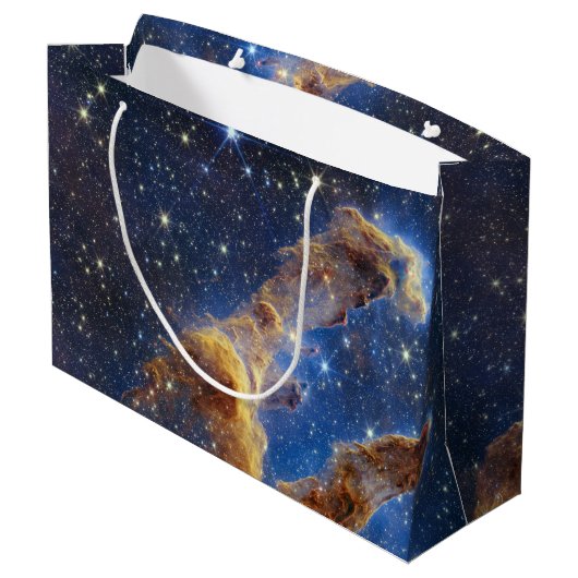 創造の柱James Webb Hi-Res 2022 ラージペーパーバッグ (裏面アングル)