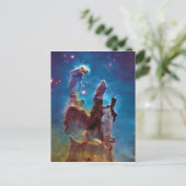 創造の柱M16イーグル星雲宇宙写真 ポストカード (スタンド正面)