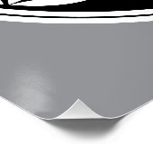 創造の調和 - 神聖な幾何学シンボル ポスター (コーナー)