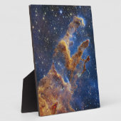 創造イーグル星雲ウェッブ望遠鏡の柱 フォトプラーク (側面)