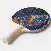 創造イーグル星雲ウェッブ望遠鏡の柱 卓球ラケット (正面アングル)