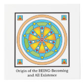 創造エネルギーのシンボル教え フォトキューブ (正面)