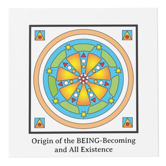 創造エネルギーのシンボル教え フォトキューブ (正面)