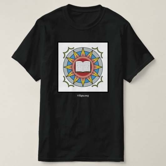 創造エネルギー教学のシンボル Tシャツ (デザイン正面)