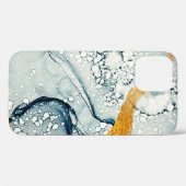 創造ユニーク性アート&金ゴールド。インスパイア空のそばに。 Case-Mate iPhoneケース (裏面 (横))