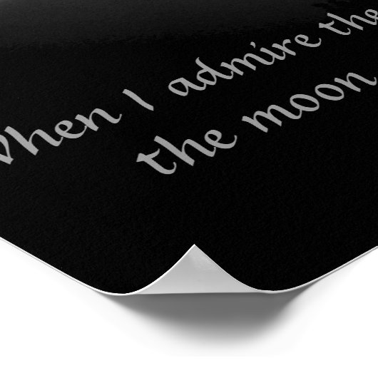 創造主の崇拝 – マハトマガンジー引用文 ポスター (角)