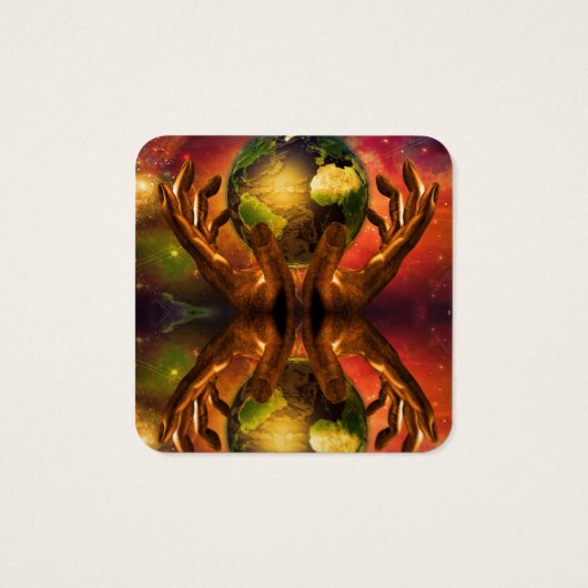 創造主の手 (裏面)