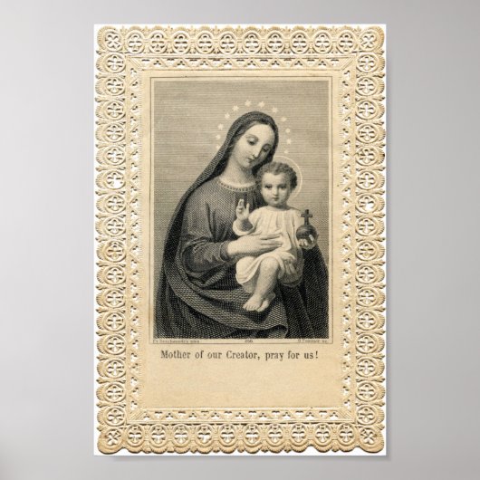 創造主の母 ポスター (正面)