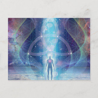 "創造主の火花" – トリニティ ポストカード