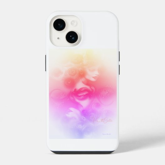 「創造力のあるビーナス」, Apple iPhone 14ケース iPhoneケース (裏面)