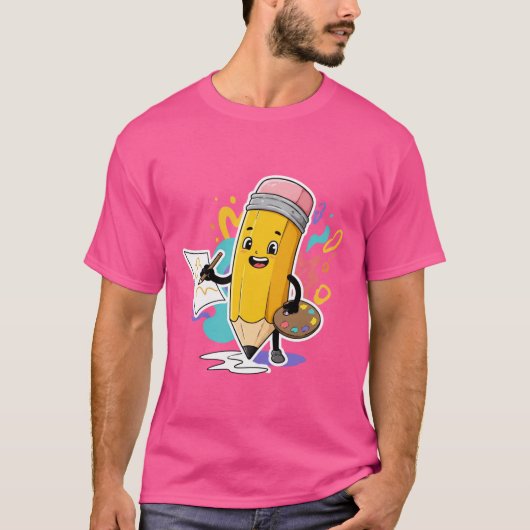 創造力を解き放て Tシャツ (正面)