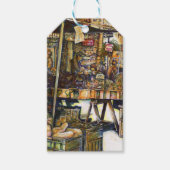 創造性が輝き輝く ギフトタグ (正面)