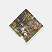 創造性が輝き輝く スタンダードカクテルナプキン (角)