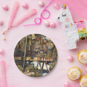 創造性が輝き輝く ペーパープレート (パーティー)