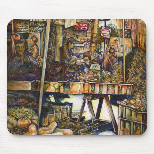 創造性が輝き輝く マウスパッド (正面)