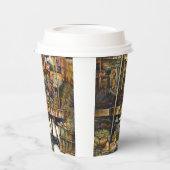 創造性が輝き輝く 紙コップ (左)