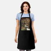 創造性が輝く エプロン (着用した状態)