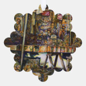 創造性が輝く オーナメントカード (裏面)