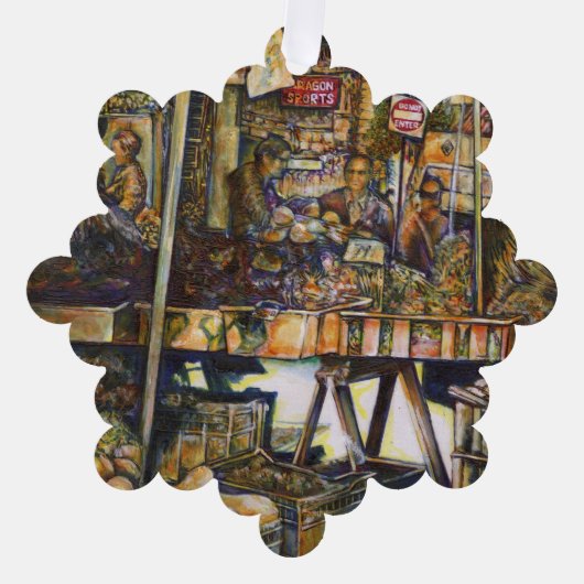 創造性が輝く オーナメントカード (正面)