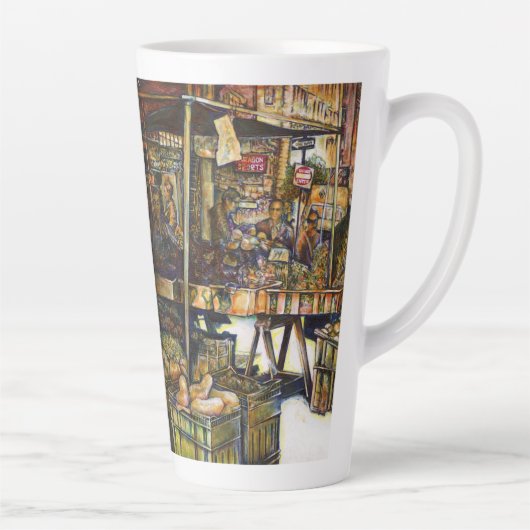 創造性が輝く カフェラテマグ (右)