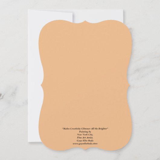 創造性が輝く カード (裏面)