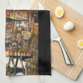 創造性が輝く キッチンタオル (四つ折り)