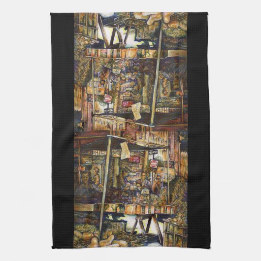 創造性が輝く キッチンタオル (縦)