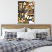 創造性が輝く キャンバスプリント (インサイチュ (寝室))