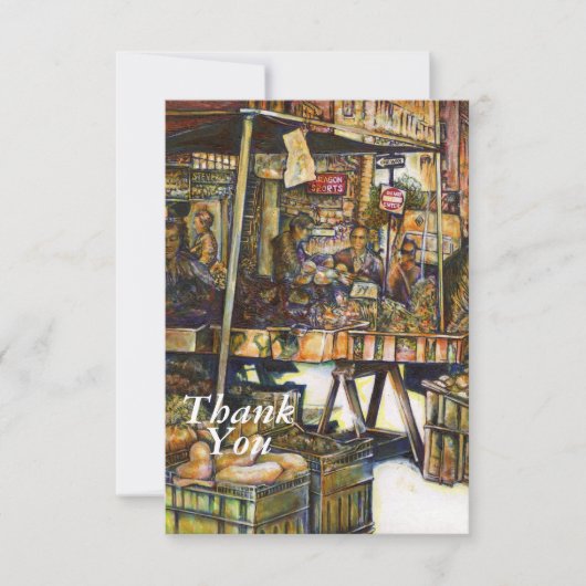 創造性が輝く サンキューカード (正面)