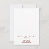 創造性が輝く サンキューカード (裏面)